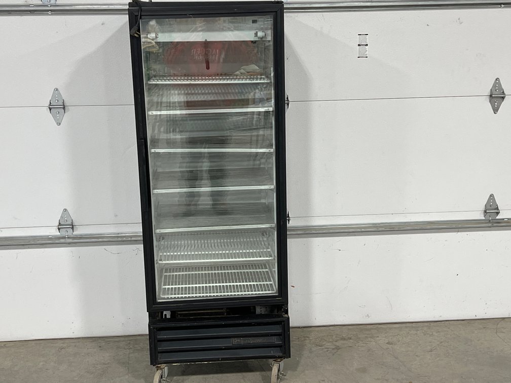 TRUE GLASS FRONT FRIDGE