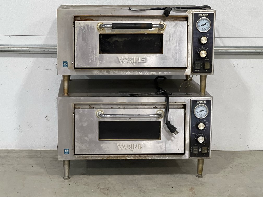 2 WARING PIZZA OVENS