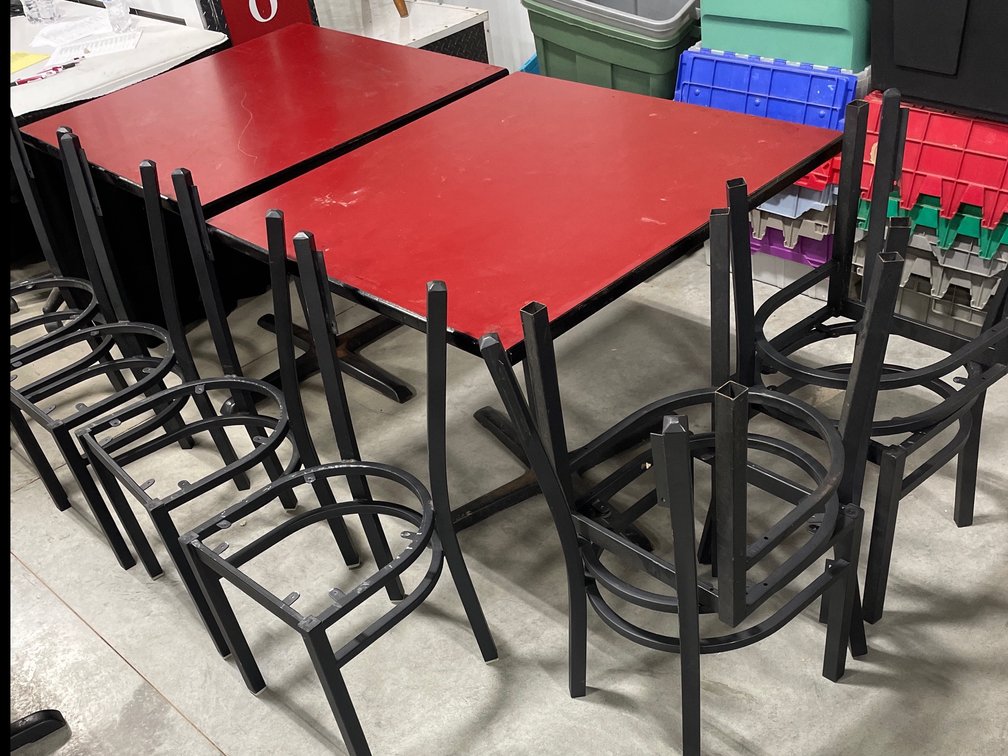 TABLES AND CHAIR FRAMES