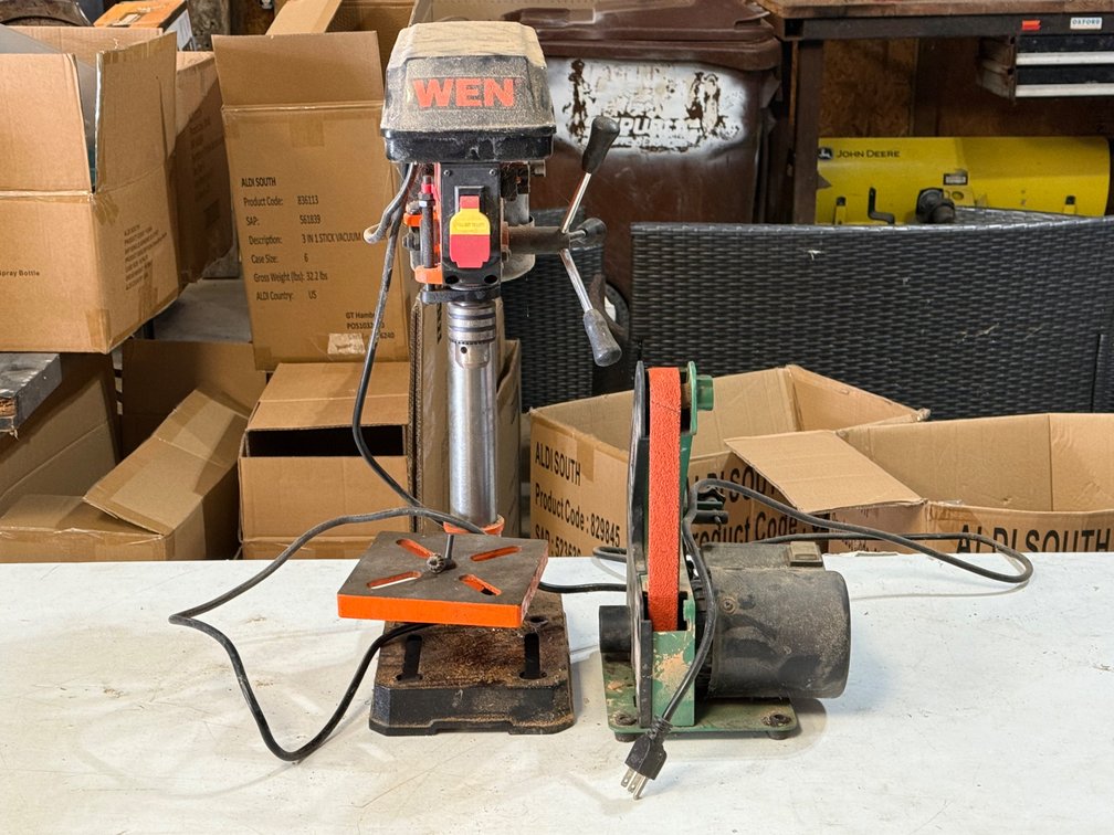 DRILL PRESS/ BELT SANDER