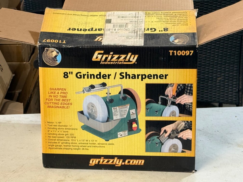 GRIZZLY SHARPENER/GRINDER
