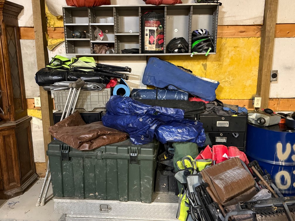 TRUCK TOOLBOX, CHAIRS, ETC