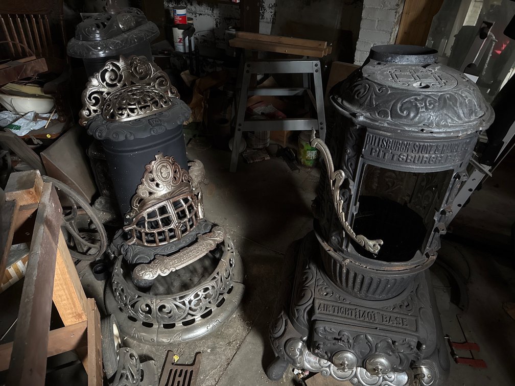 PARTIAL CAST STOVES