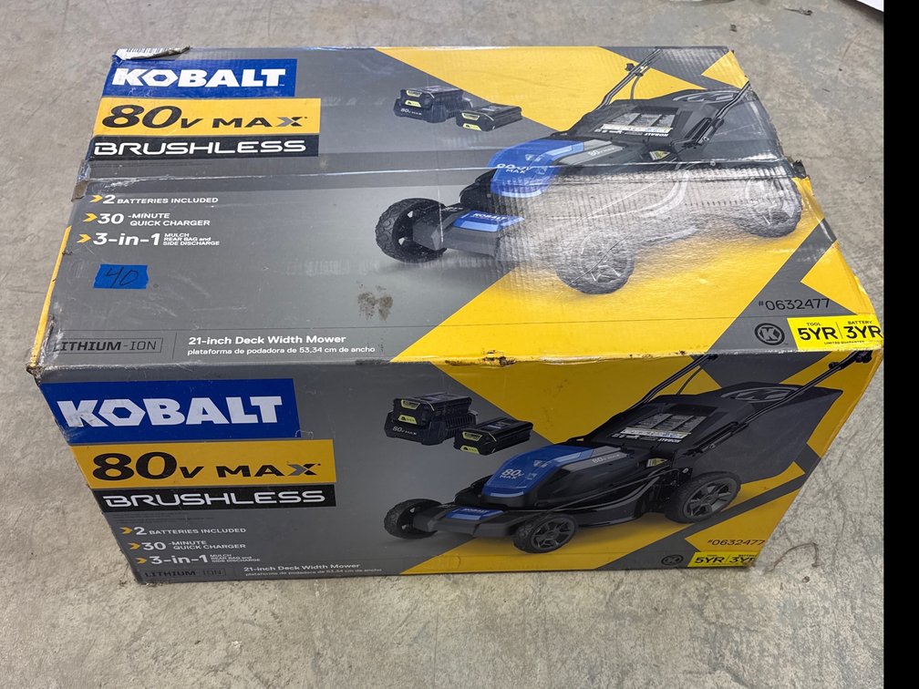 KOBALT 80v MOWER