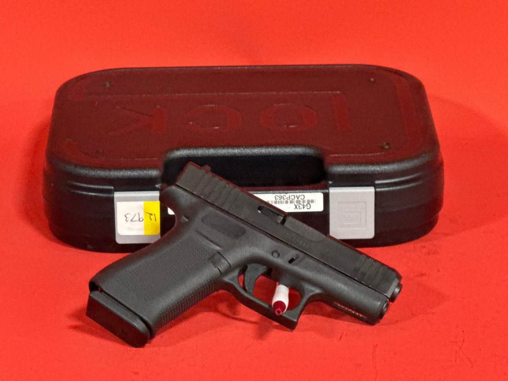 GLOCK 43X 9MM PISTOL