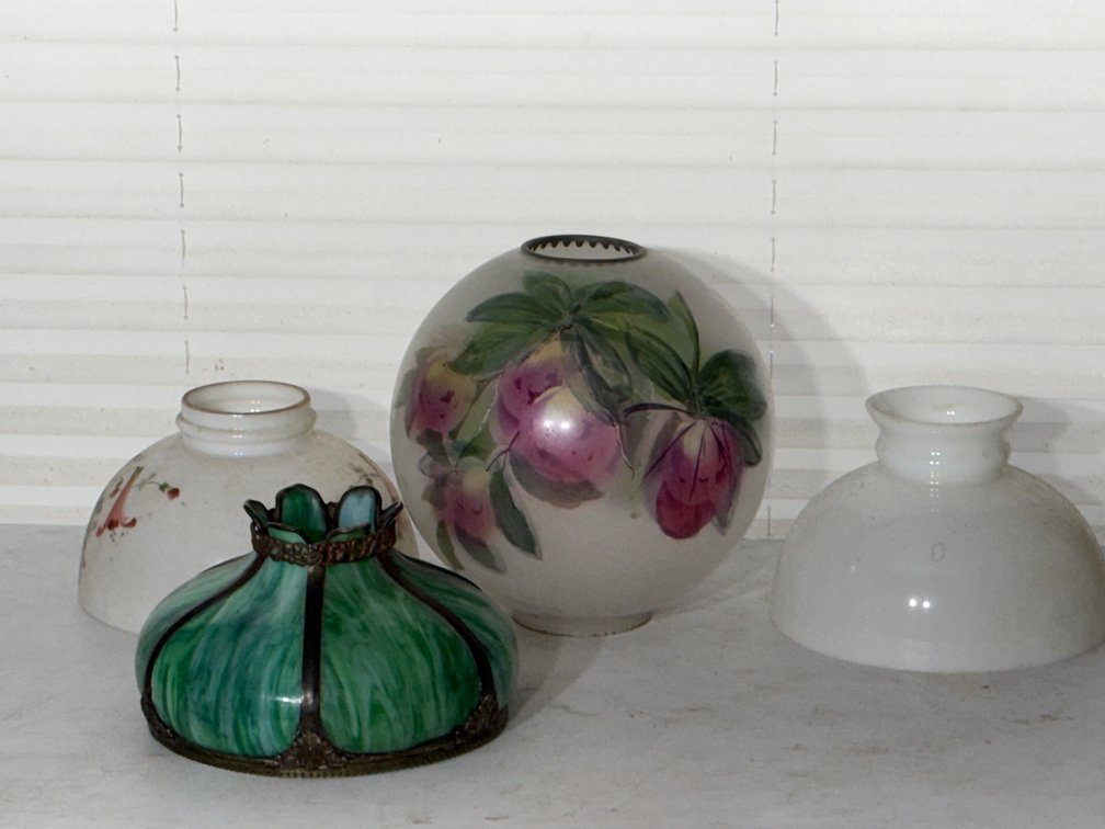 VINTAGE LAMP SHADES