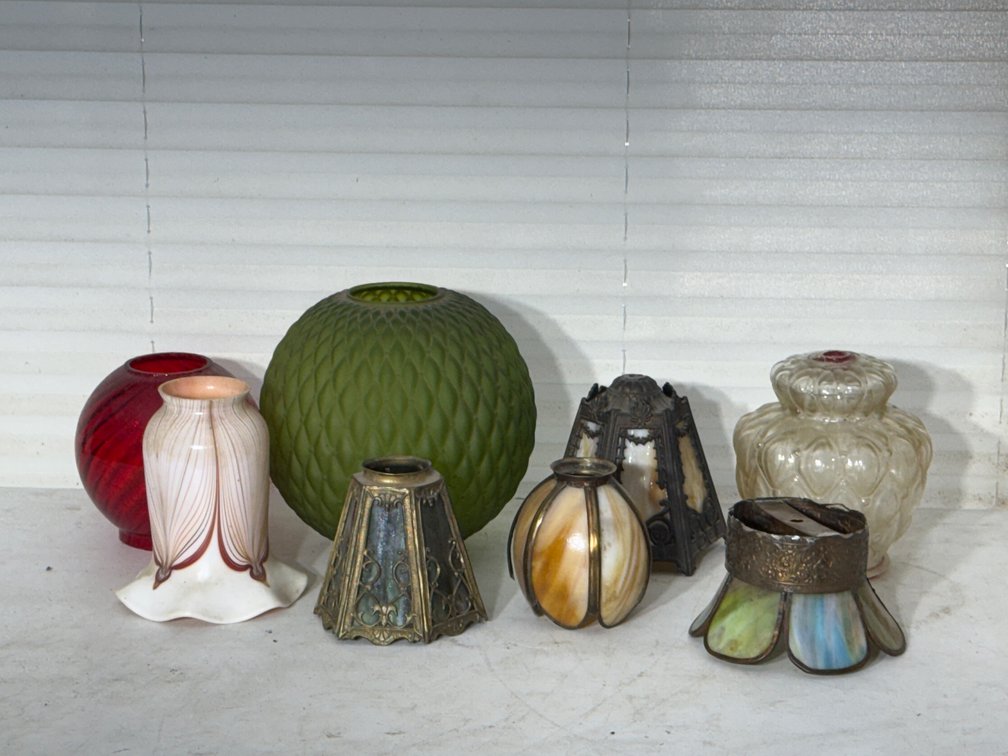 VINTAGE LAMP SHADES