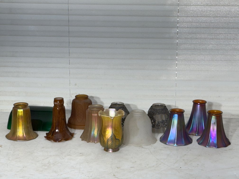 VINTAGE LAMP SHADES