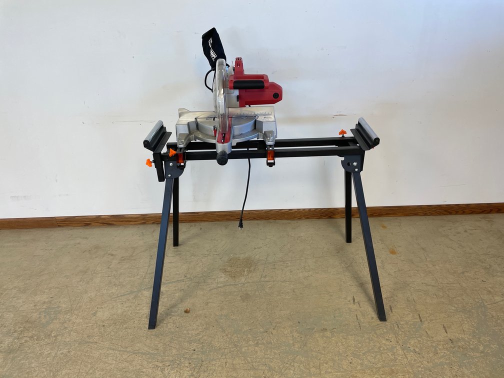 TOOL SHOP MITER SAW W/ STAND