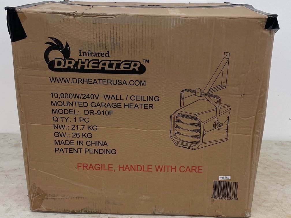 DR. HEATER INFARED WALL/CEILING HEATER