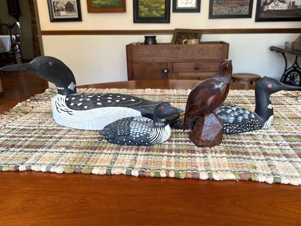 WOODEN BIRD DECOR