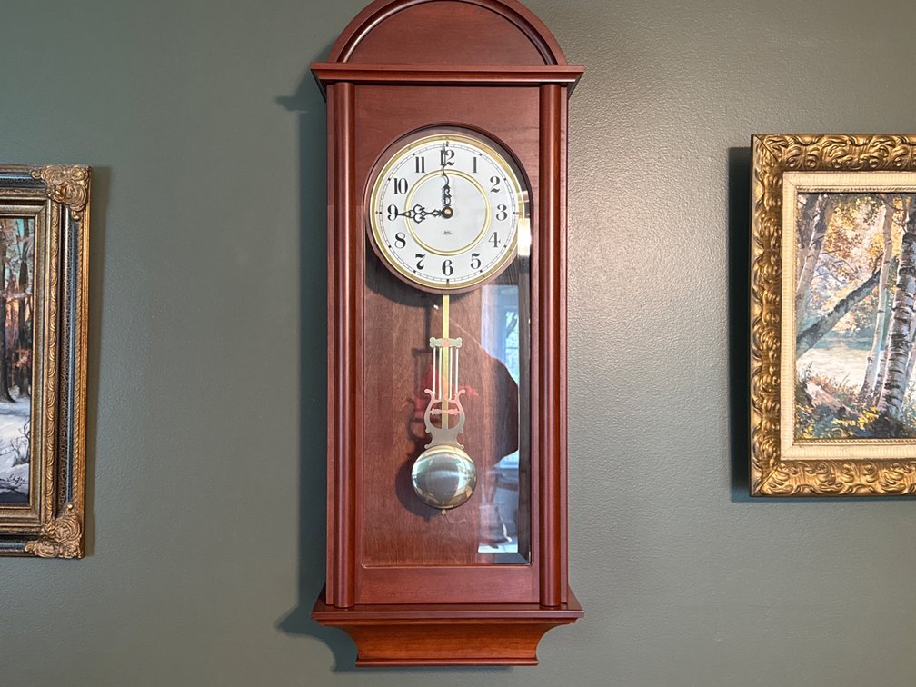 BUCK HOLLOW WALL CLOCK