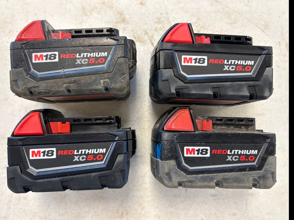 M18 XC5.0 BATTERIES 