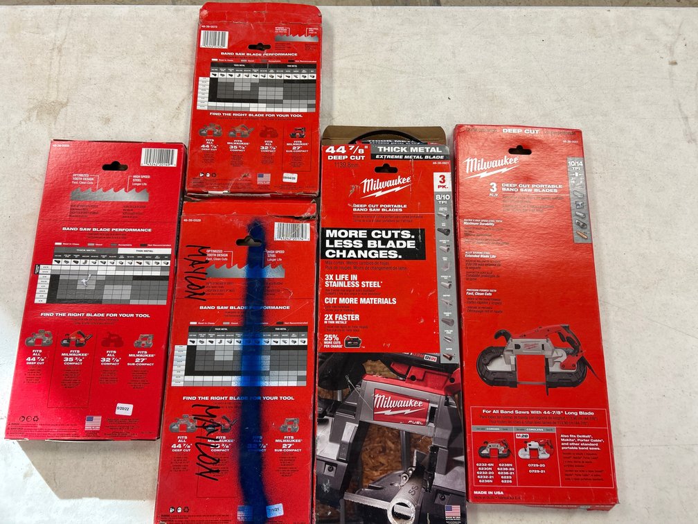 MILWAUKEE BANDSAW BLADES