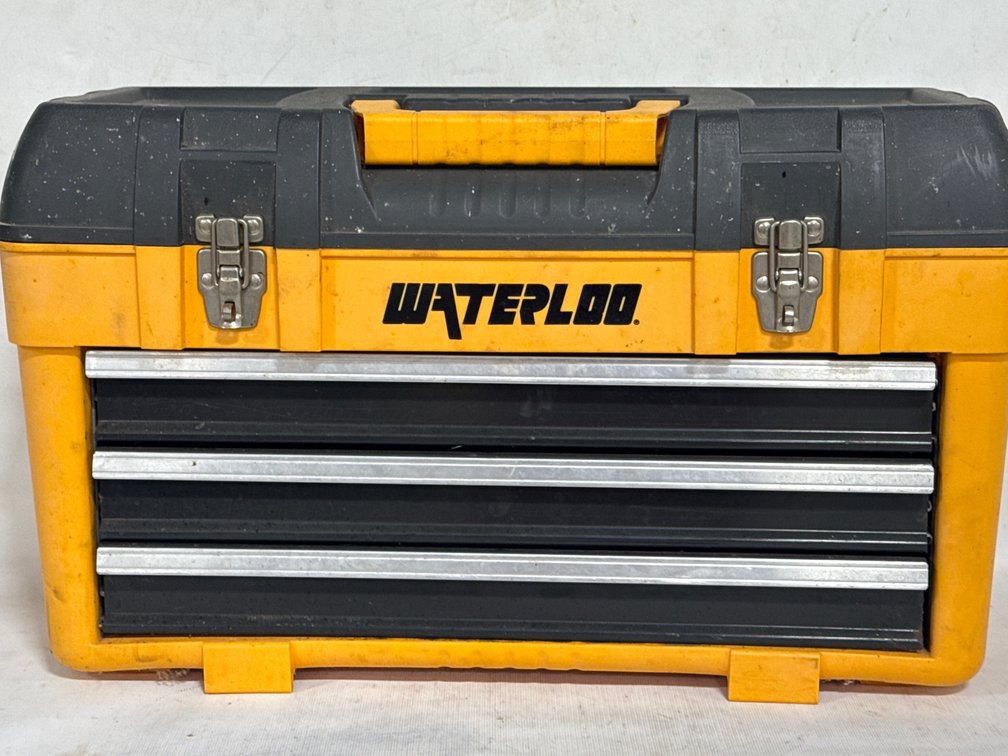 WATERLOO TOOLBOX W/ TOOLS
