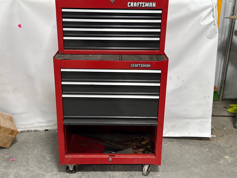 CRAFTSMAN TOOLBOX W/ TOOLS