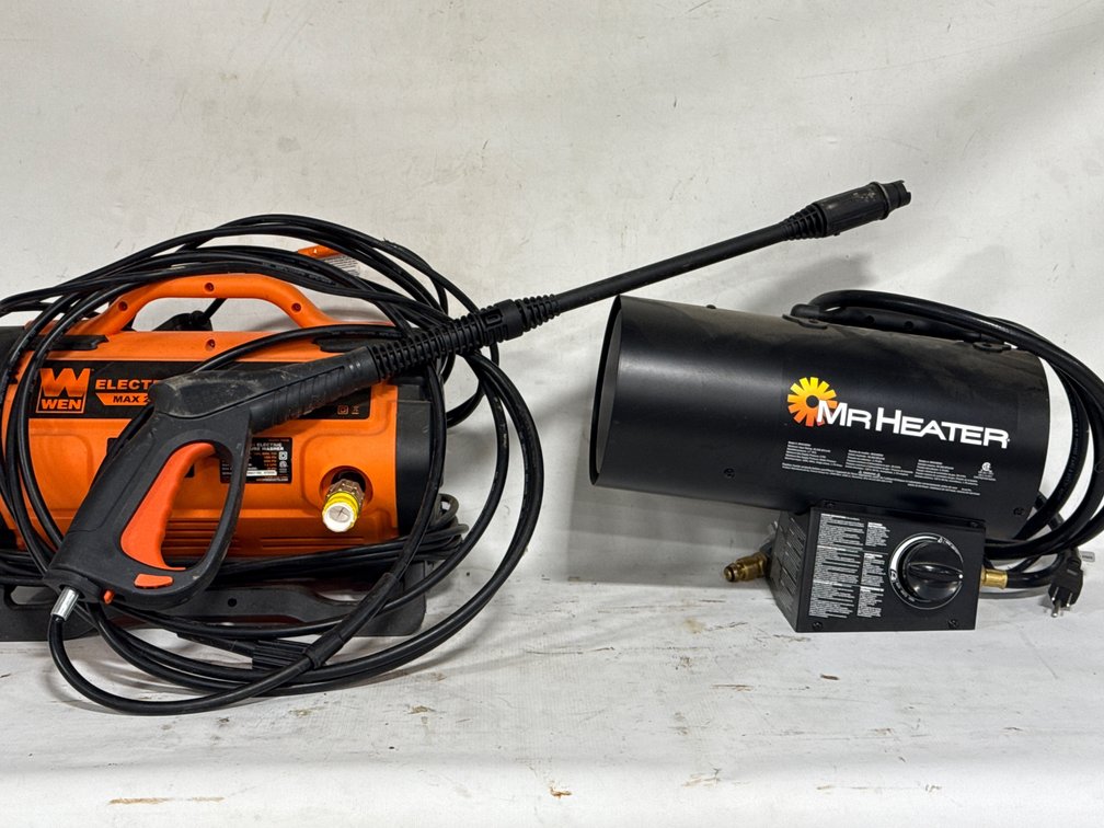 HEATER & PRESSURE WASHER 