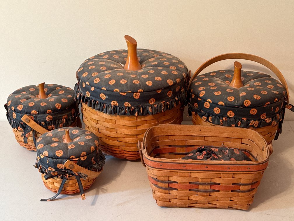 LONGABERGER HALLOWEEN BASKETS