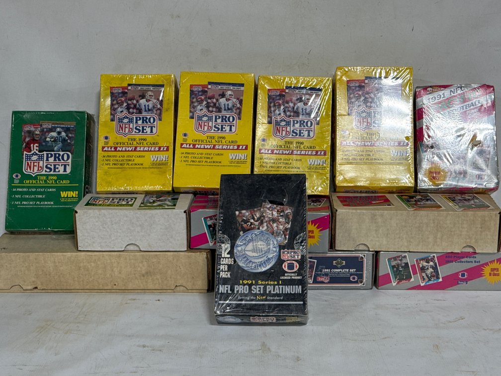 FACTORY SEALED FOOTBALL CARDS 