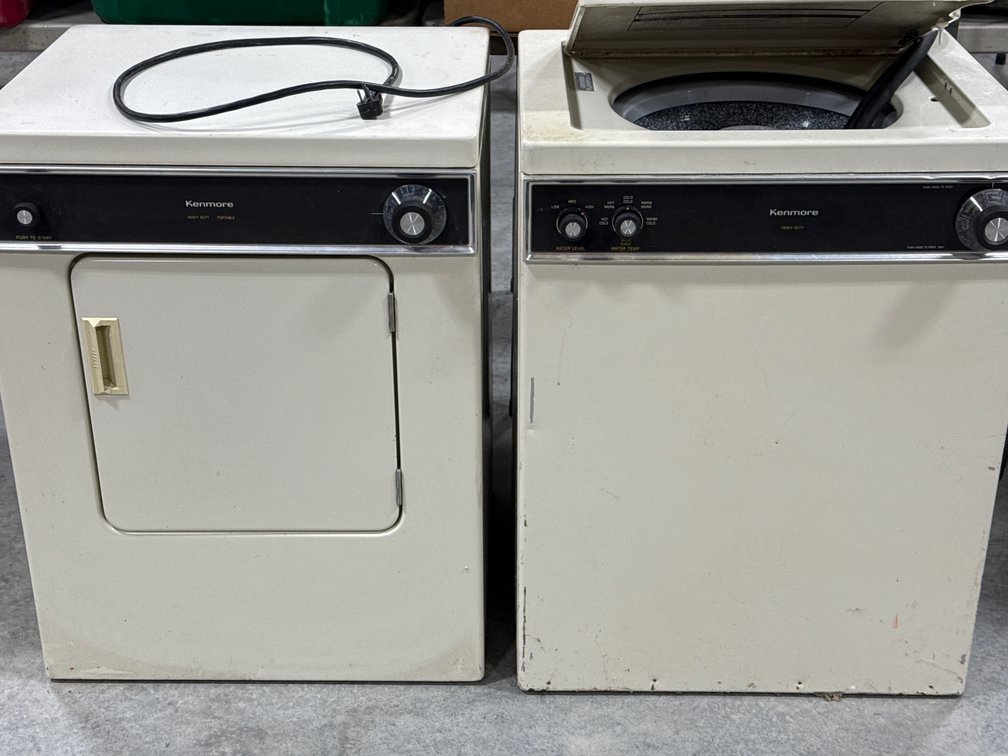 KENMORE WASHER/DRYER SET