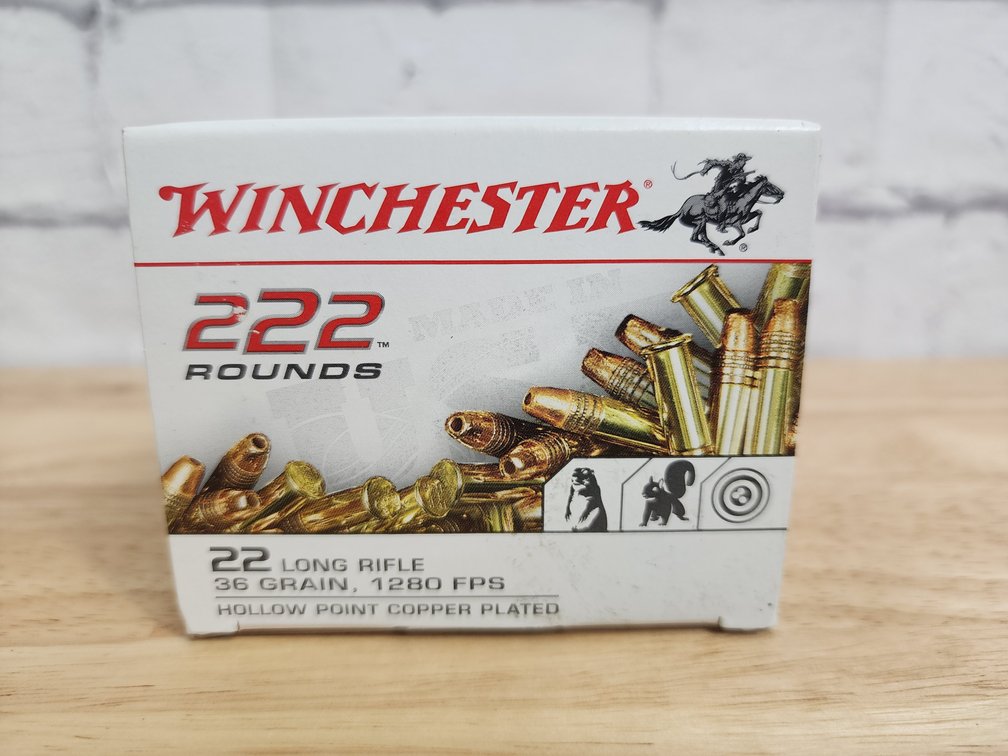 Winchester 22 LR Ammo - 222 Rounds 