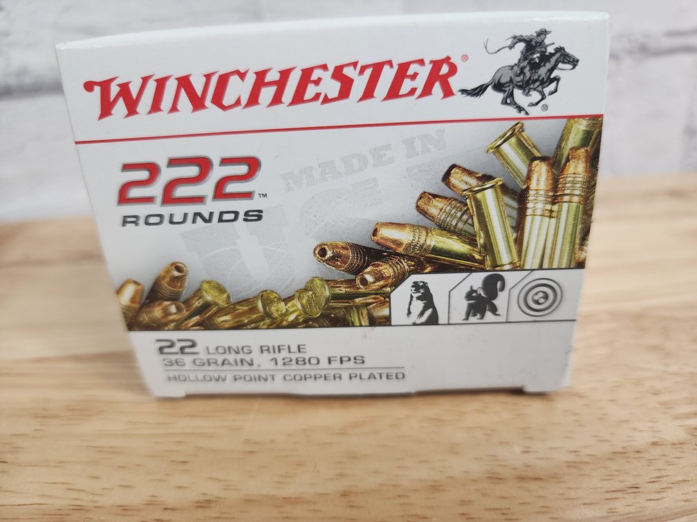 Winchester 22 LR Ammo - 222 Rounds 