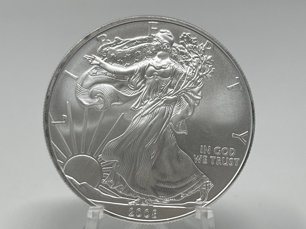 2008 American Silver Eagle 1Oz .999 Silver 