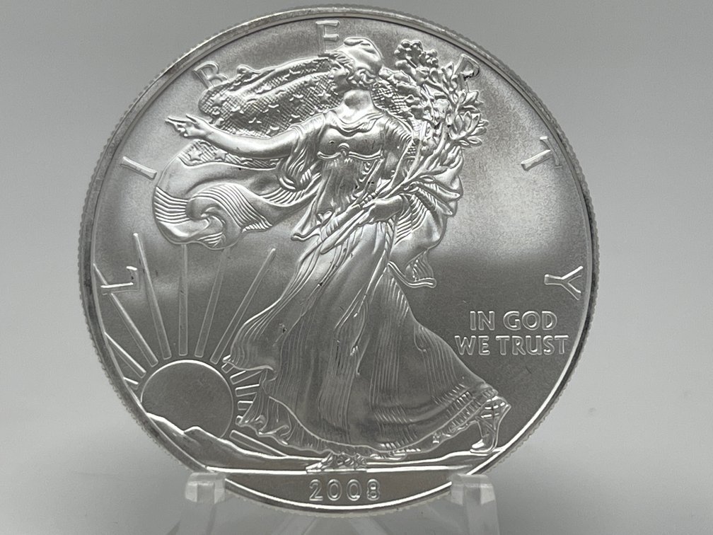 2008 American Silver Eagle 1Oz .999 Silver 