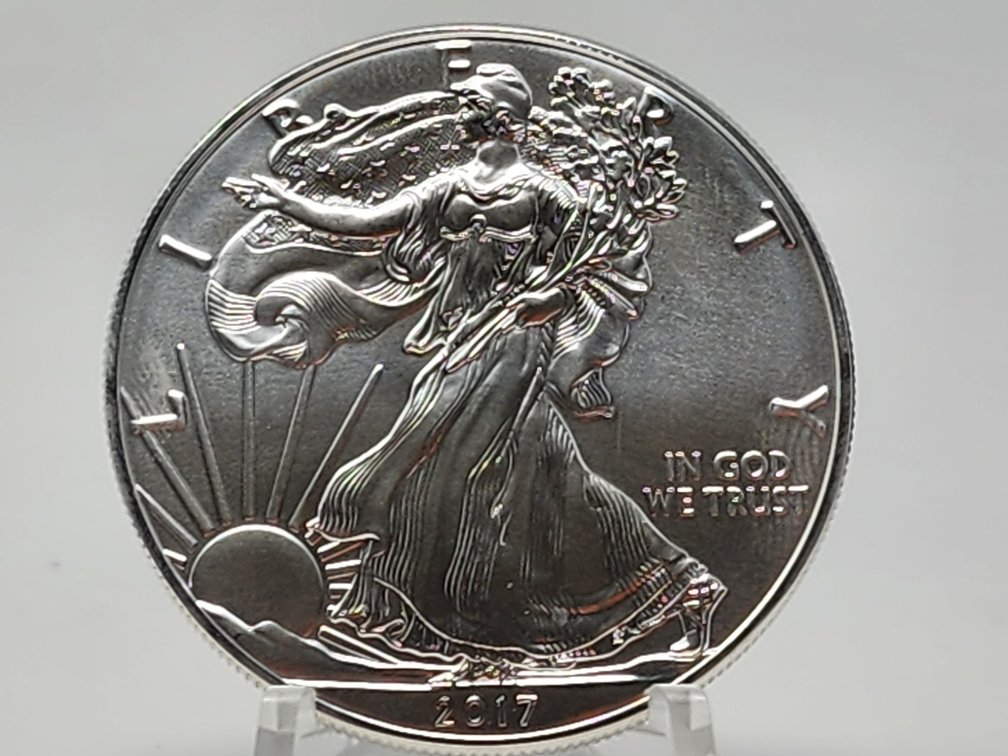 2017 American Silver Eagle 1Oz .999 Silver 