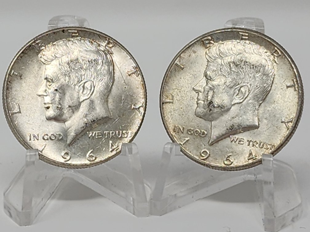 1964 Silver Kennedy Half Dollars