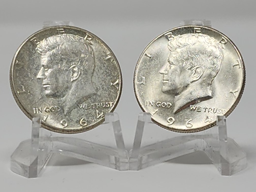 1964 Silver Kennedy Half Dollars 