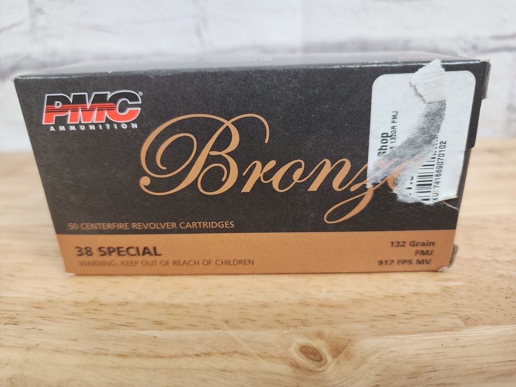 38 Special Ammo  - PMC Bronze 