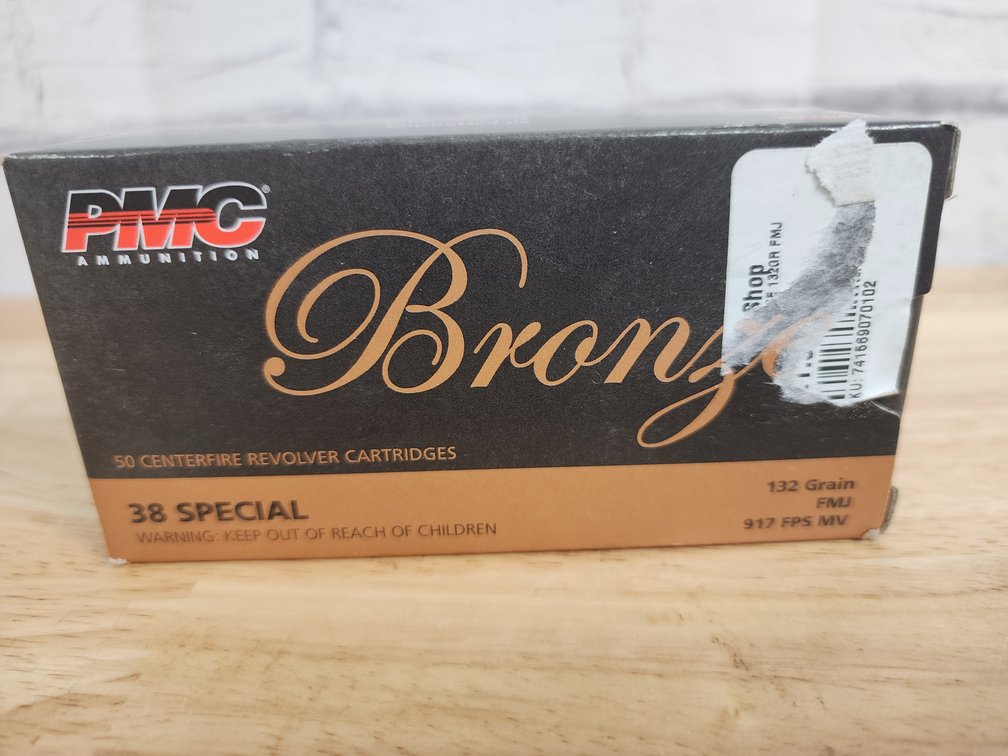 38 Special Ammo  - PMC Bronze 