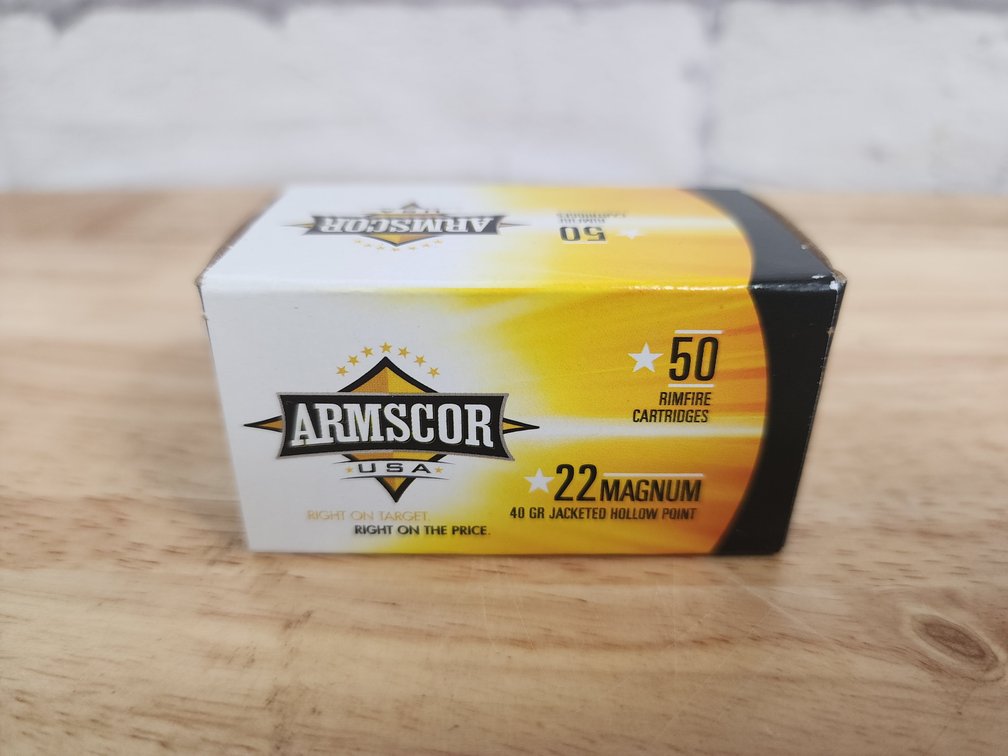 22 WMR Ammo  - Armscor 