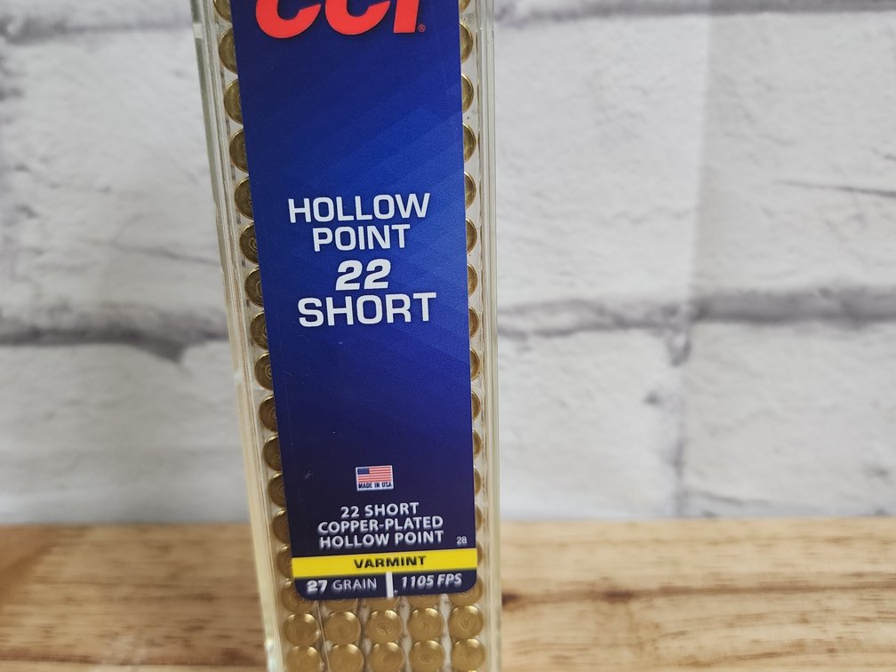 22 Short Ammo  - CCI 