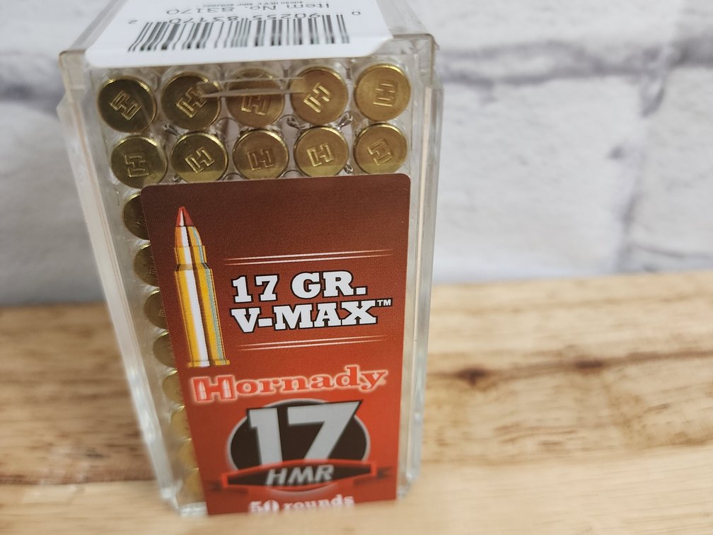 17 HMR Ammo  - Hornady 