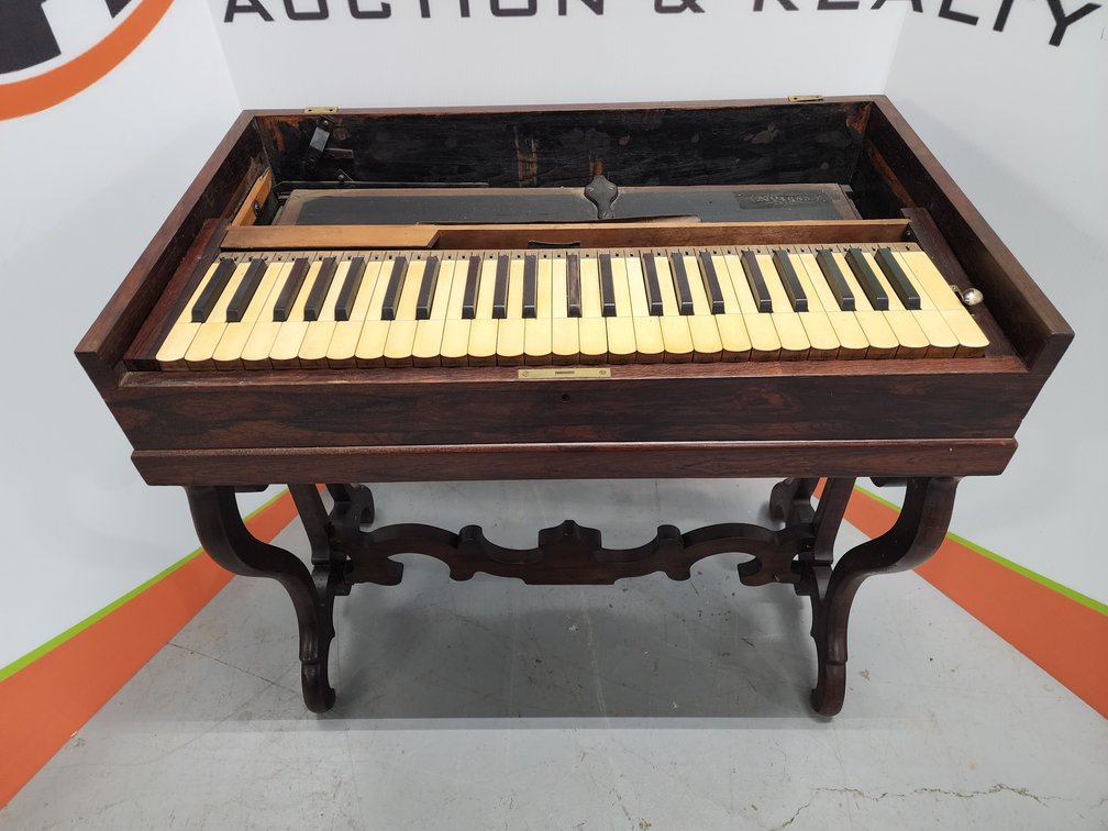 Portable Piano - Measures 28.75" Tall X 30" Tall X 17.5" Deep- (Needs Repair) 