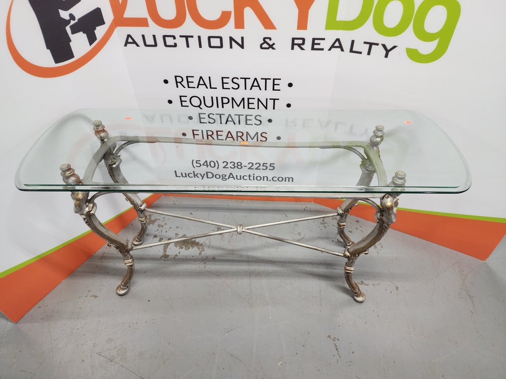 Glass Top Coffee Table 