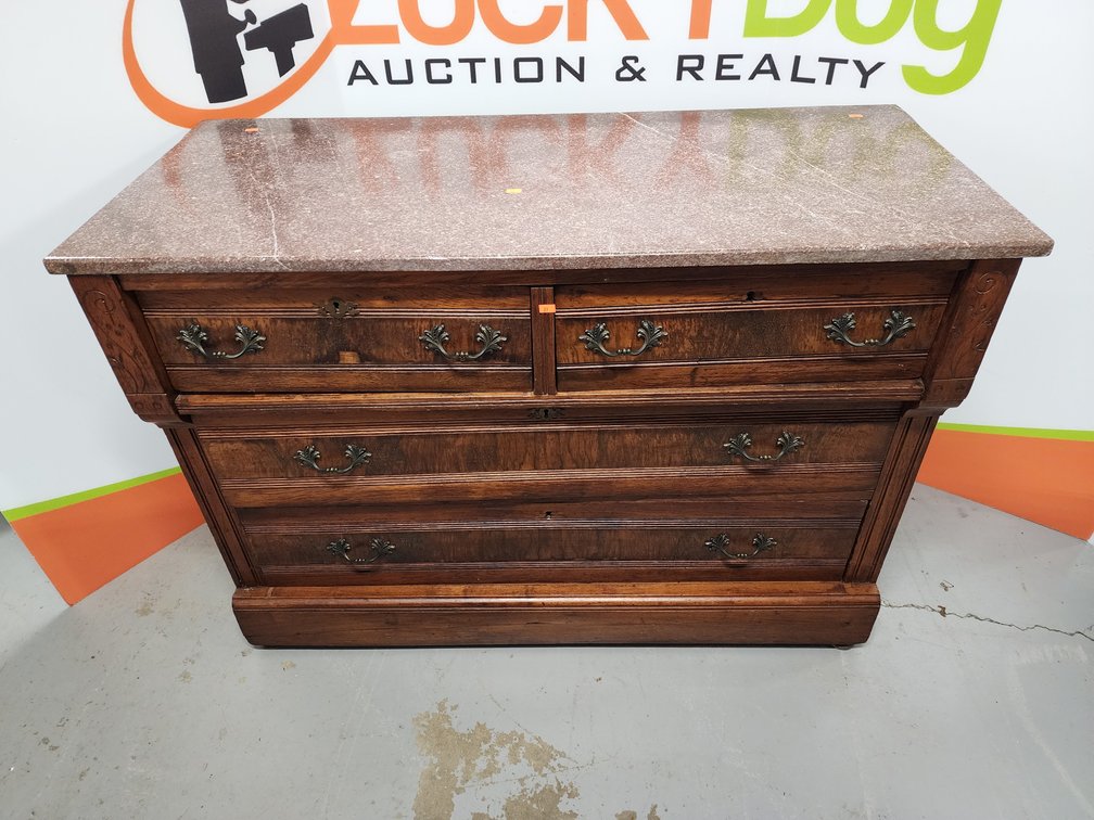 Marble Top Dresser