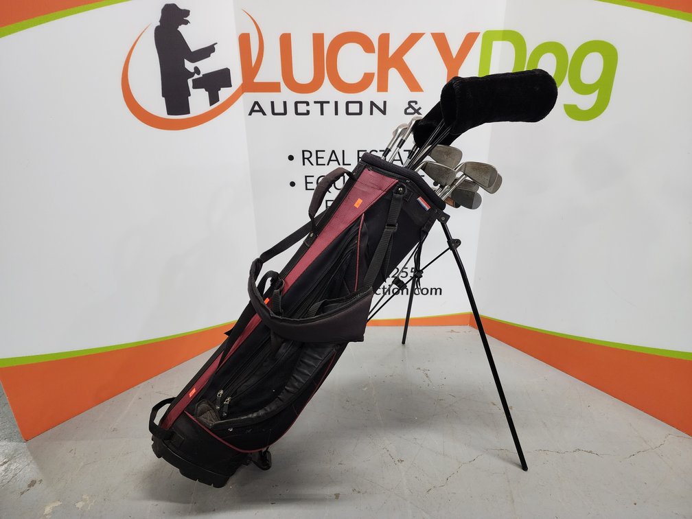 Dunlop Gold Clubs and Bag