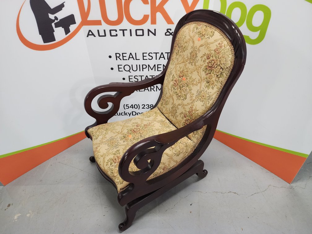 Mahogany Parlor Rocking Chair