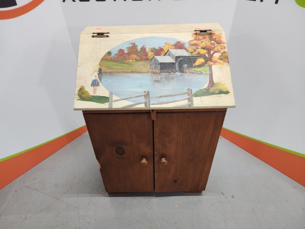 Painted Potato Box - Measures 30" Tall