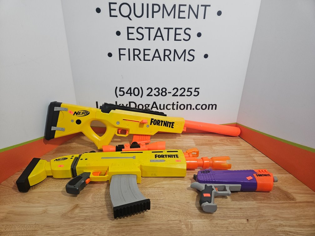 Nerf Fortnite Toy Guns 3 Included 