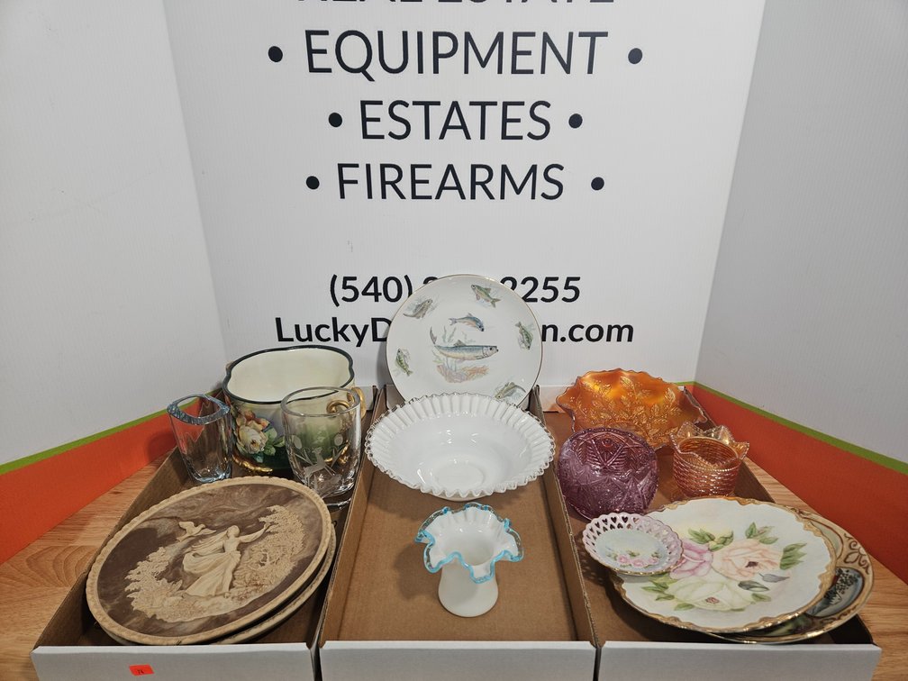 Fenton - Decorative Plates and Glassware 