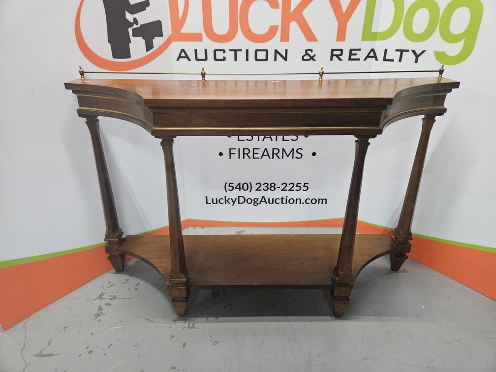 Hallway Table - Measures 37.5" Tall × 48" Wide × 13" Deep