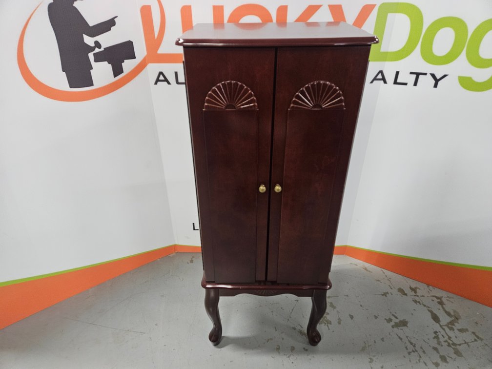 Jewelry Cabinet - Measures 40" Tall × 16" Wide × 12.5" Deep