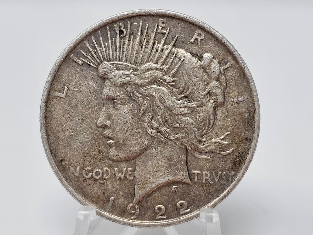 1922 Silver Peace Dollar