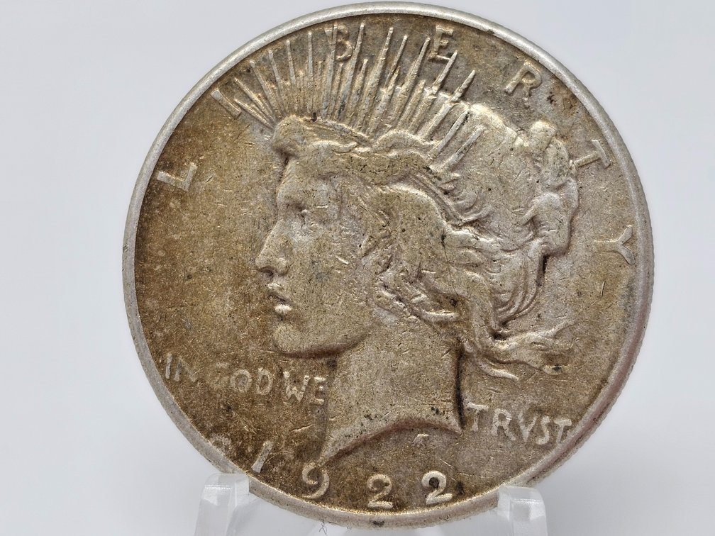 1922 Silver Peace Dollar