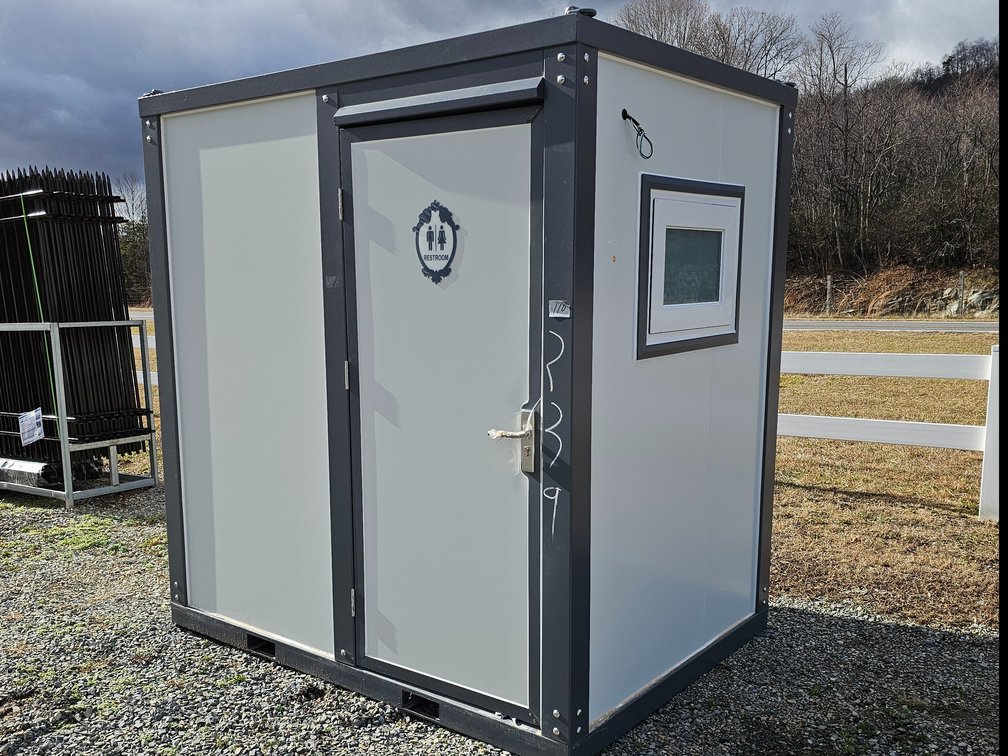 Mobile Restroom/Shower - Unused - Door Is Wedged Shut 