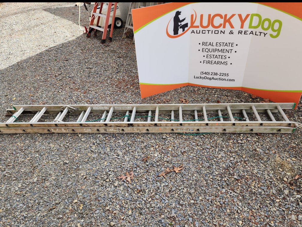 Werner 24' Aluminum Extension Ladder